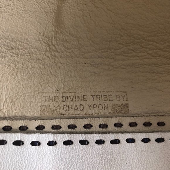 The Divine Tribe by Chad Ypon Raw Hide Leather Bag - Picture 3 of 11